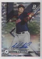 2019 Bowman Platinum Icy Foil 48/50 Ethan Hankins #TOP-34 Auto 0a2