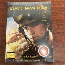 Black Hawk Down DVD, 2003, 3-Disc Set, 3-DVD Deluxe Edition 