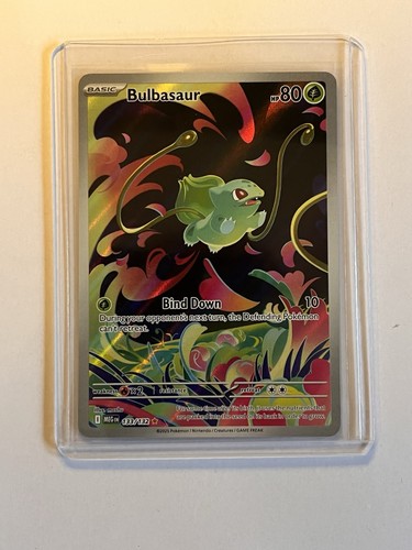 Bulbasaur - (Mega Evolution) 133/132 Illustration Rare Holo NM - Picture 1 of 2