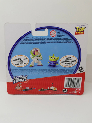 Disney Pixar Toy Story 3 Action Links Buddy Pack con Buzz Lightyear y Allien - Imagen 2 de 2
