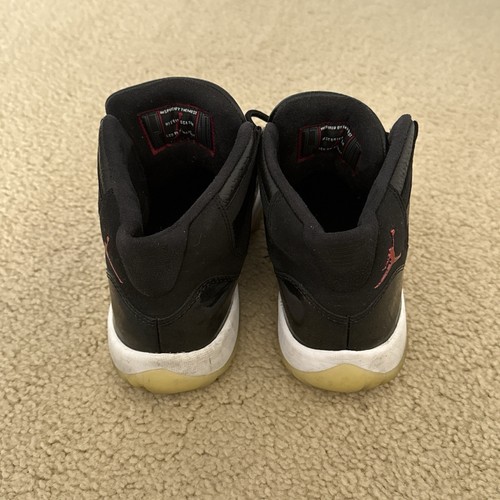 Nike Air Jordan 11 Retro BG 378038-002 nero rosso bianco taglia 5,5 anni con scatola - Foto 7 di 9