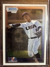 2010 Bowman Chrome - USA Stars Christian Lopes #USA-7 (RC)