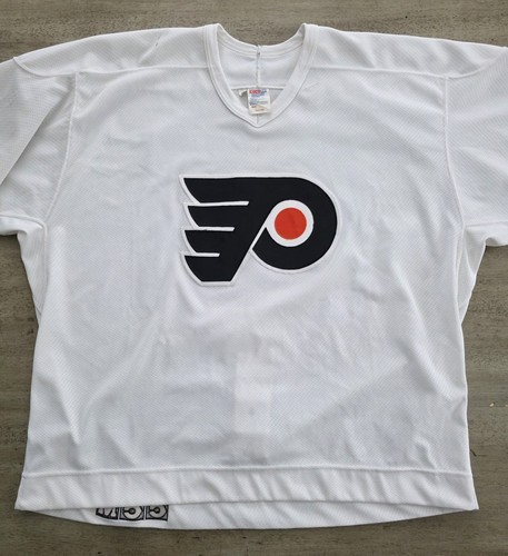 Vintage CCM Philadelphia Flyers Team Issued Authentic NHL Practice Jersey Sz 54 - Picture 7 of 18