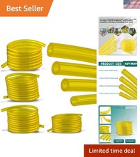 4 Size Gas Fuel Line Hose Tubing 4 Ft. Each for Small Engine Chainsaw Lawn Mower