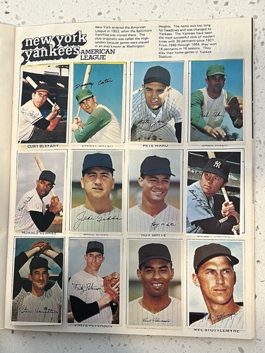 1970 Sports Stars Baseball Issue With Stamps Affixed Mays,Aaron,Clemente + Many - Picture 9 of 9