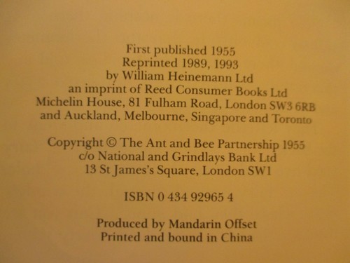 ANT & BEE #3 MORE ANT & BEE ANOTHER ALPHABETICAL STORY by ANGELA BANNER UK 1993 - Picture 5 of 13