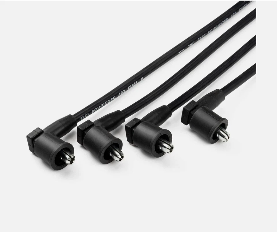 4*Spark Plug Ignition Wire Set For Hyundai Elantra Tiburon Kia Spectra Soul L4- - Изображение 2 из 4