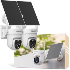 Vicohome 2CQ4 2K AI Solar Security Camera Wireless Outdoor,Battery Powered Ca...