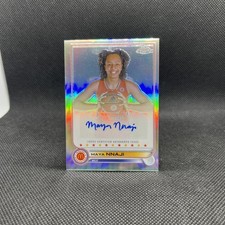 2022 Maya Nnaji Topps Chrome McDonald's AUTO REFRACTOR - MN Arizona Wildcats