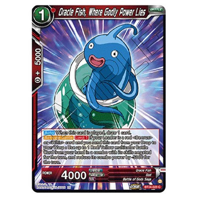 Dragon Ball Super B24 Beyond Generations Oracle Fish, Where Godly Power Lies...