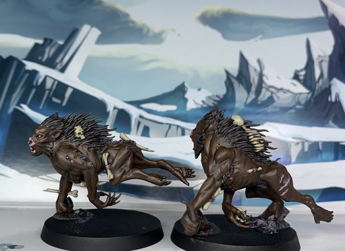 Warhammer AoS Age Of Sigmar Flesh Eater-courts Royal Beastflayers Made To Order - Picture 13 of 13