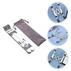 3 Stück Heben Laptop-Ständer mit 7-stufiger Höhe-Laptop-Kühlständer (Silber)