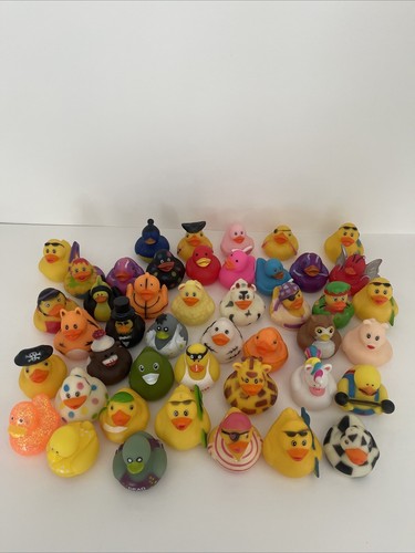 Mixed Lot of 42 Rubber Duckies !
