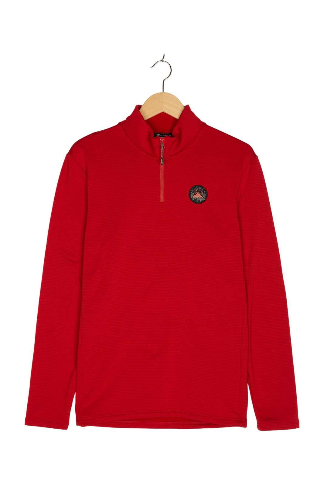 Мужская куртка CesarM. Футболка из горного флиса Herren Funktionshirt Gr. M Rot NEU