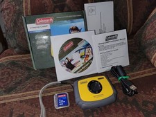 Coleman Xtreme C4WP Waterproof Digital Camera with 2GB San Disk Memory Card