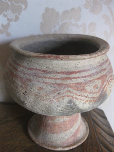 Ancien bol en terre cuite Thailande Antique - Foto 2 di 15