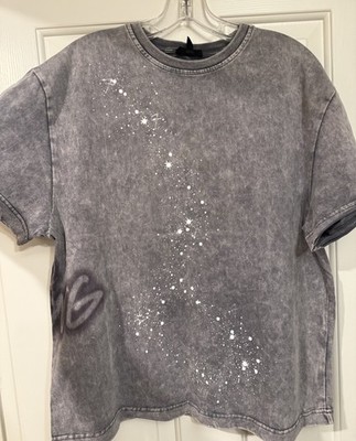 BTS Arirang World Tour US Exclusive Gray Big Dipper S/S T-Shirt L Large