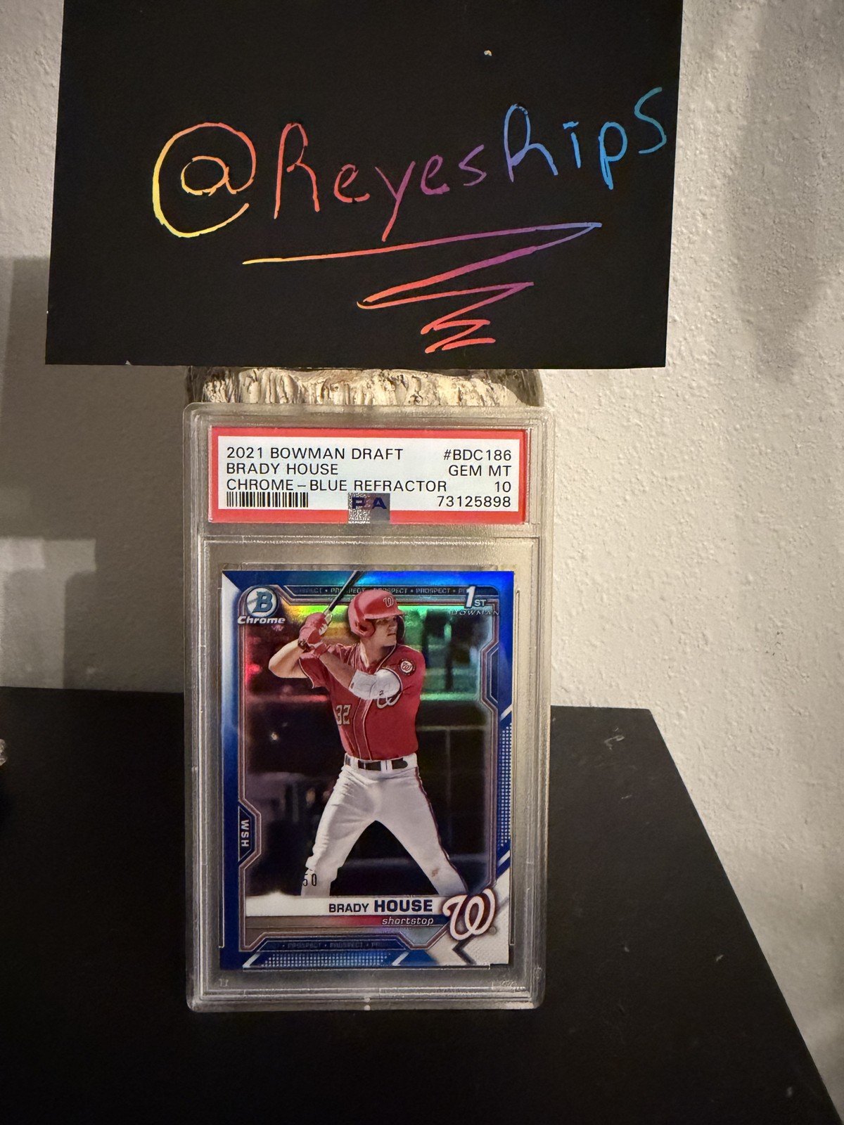 2021 Bowman Draft - Chrome Brady House #BDC-186 Blue Refractor /150 (RC)