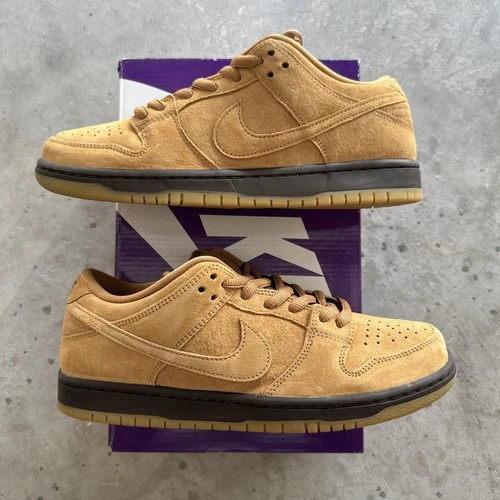 Nike SB Dunk Low Pro Wheat Men Size 8.5 NEW BQ6817-204