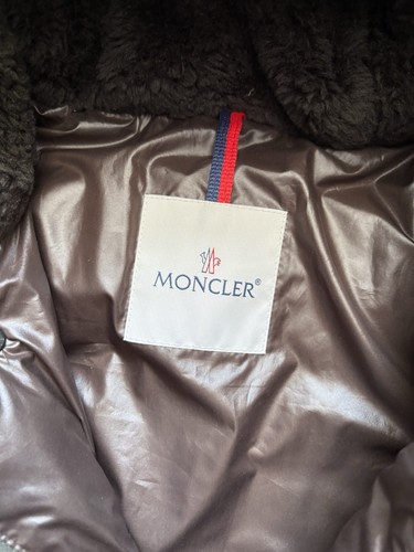 Moncler Marcelettes Hooded Teddy-Trimmed Short Down Jacket RRP £1,600 - Picture 7 of 15