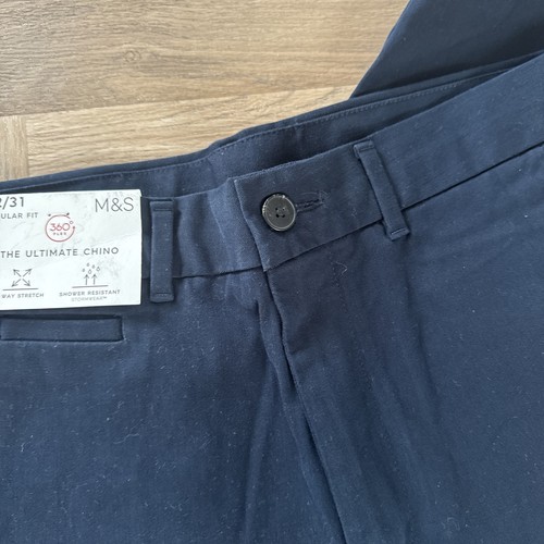 Marks and Spencer The Ultimate Chino Ajuste Regular W32 L31 - Imagen 5 de 7