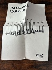 IKEA Scaffale in metallo espandibile per pentole, coperchi, piatti, ecc.