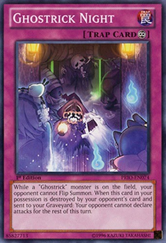 Ghostrick Night - PRIO-EN074 - Common - 1st Edition - Lightly Played - Picture 1 of 1