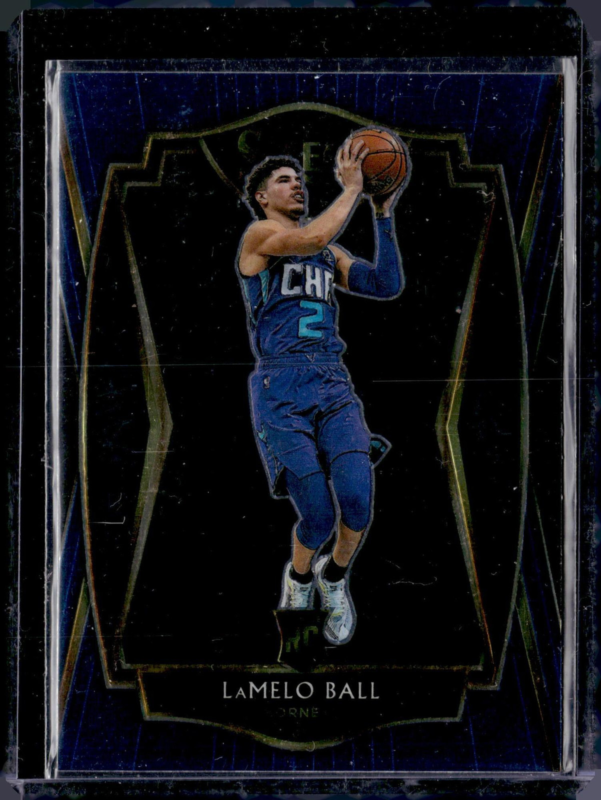 LaMelo Ball 2020-21 Panini Select #183 Blue Charlotte Hornets