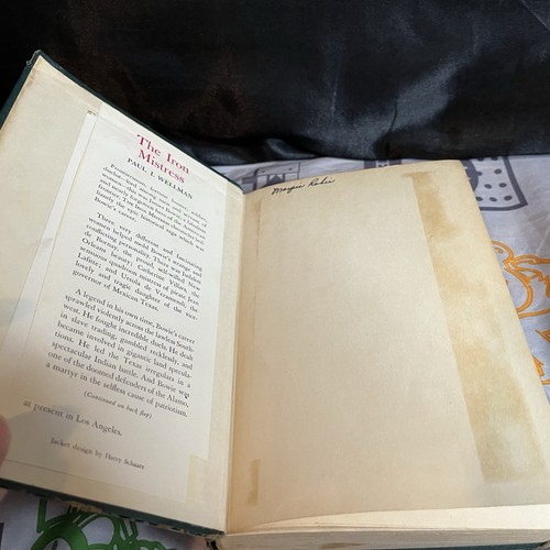 The Iron Mistress Hardcover Book by Paul Wellman Vintage 1951 - Picture 7 of 8
