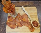 All-Natural Homemade Spicy Chicken Jerky Premium Handcrafted Snack 100g (3.5 oz)