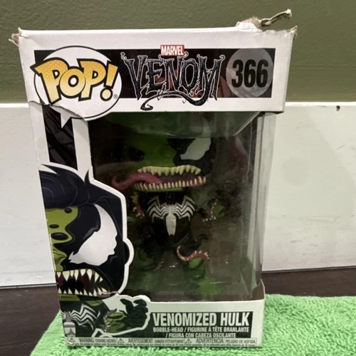 Funko Marvel Venomized Hulk #366 & Zombie Hulk #659 Pop! Vinyl Figures
