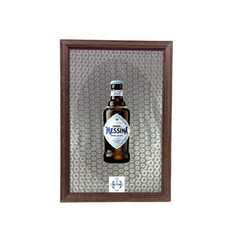Birra Messina Birra | Cornice artistica da parete per pub bar 33x23 cm