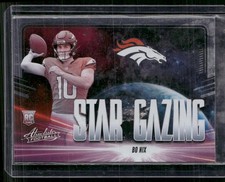 2024 Panini Absolute #SG-BNX Bo Nix Star Gazing