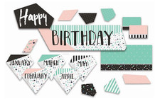 Birthday Confetti Bulletin Board Set Student Classroom Decorations Eureka