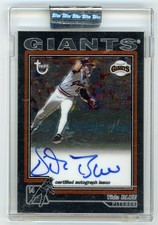 2004 Topps Retired Signature Edition VIDA BLUE San Francisco Giants AUTO