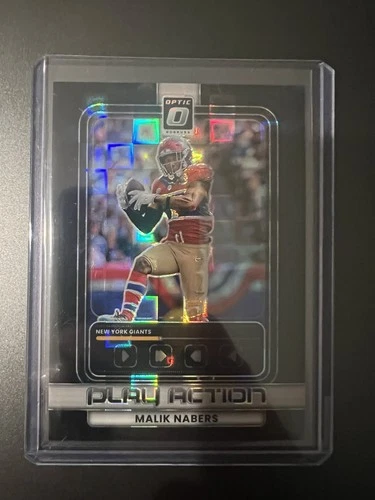 2025 Donruss Optic Malik Nabers Black Pandora (RAW)