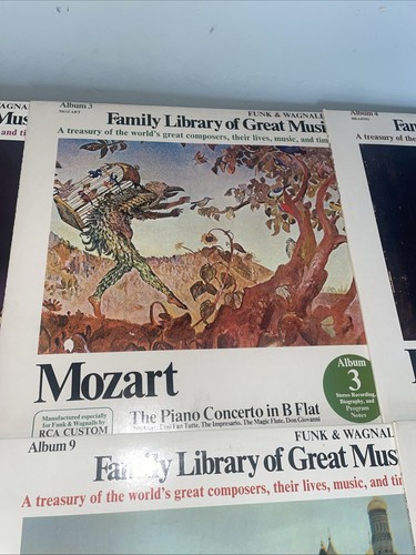 Funk & Wagnalls Library of Great Music Treasury Set 1-5,7-10, 12-15, 17,20-22 - Imagen 6 de 24