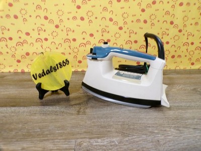 BLACK & DECKER VTG Iron Automatic Shut-Off Adjustable Steam F493 ~ Tested Works
