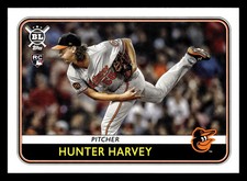 Hunter Harvey 2020 Topps Big League #62 Baltimore Orioles Rookie RC