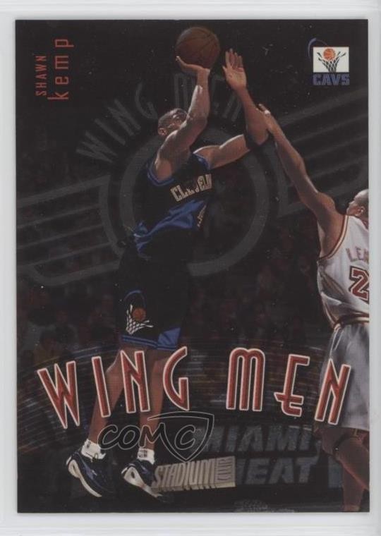 1998-99 Topps Stadium Club Wing Men Shawn Kemp #W5
