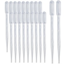 20 Pcs 3ml Disposable Dropper Pipettes for Accurate Liquid Transfer Resin Crafts