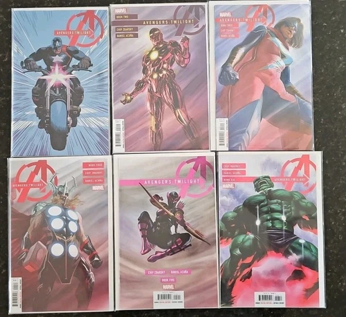 Avengers Twilight #1-6 Complete 1st Print  Set NM  1C Daniel Acuna Variant