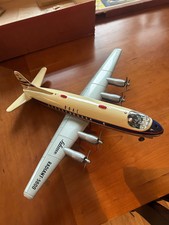 1960's Schuco 5600 Tin Elektro Radiant Pan American Airplane Tinplate w/ Or. Box