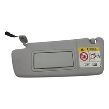 2013 VAUXHALL ADAM MK1 Sun Visor Front Left Passenger Side Grey 39179424