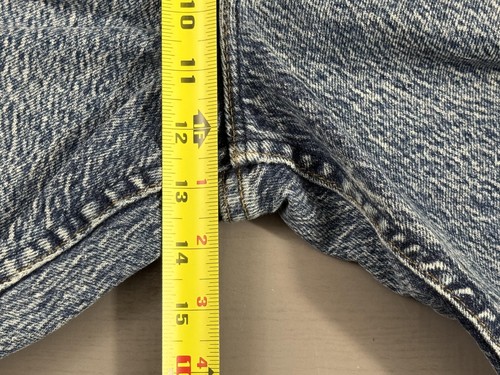 Vintage Lee Jeans Mens 38x32 Blue Denim Acid Wash 100% Cotton Made in USA 90s - Picture 11 of 19