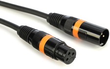 Accu-Cable AC3PDMX25 3-pin/3-conductor DMX Cable - 25 foot 2-pack 