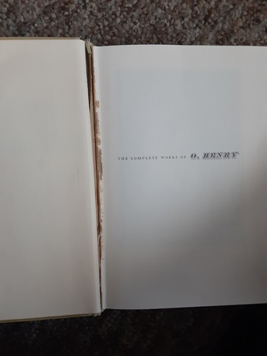 Vintage - The Complete Works of O. Henry with forward by Harry Hansen 1953 - Picture 9 of 9