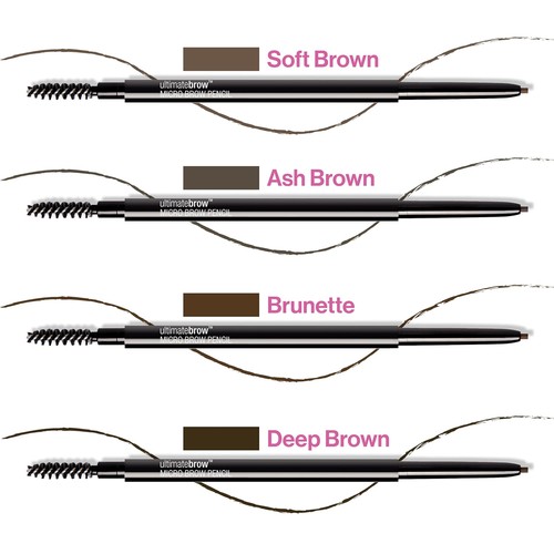 Ultimate Brow Micro Eyebrow Retractable Pencil, Soft Brown/Dark Brown/Ash Brown/ - Picture 7 of 16