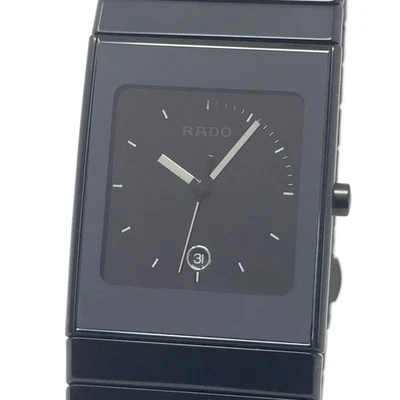 RADO (like new & unworn) MATT CERAMIC L 31x27mm Diastar Ceramica Silver-Hands - Bild 1 von 4