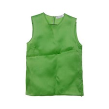 Dior Green Silk Sleeveless T-Shirt 4E21526A1640 51496385